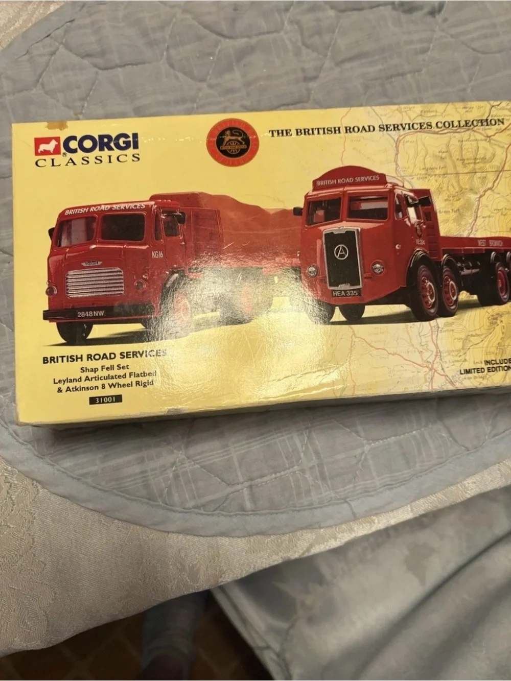 Three Corgi Trucks